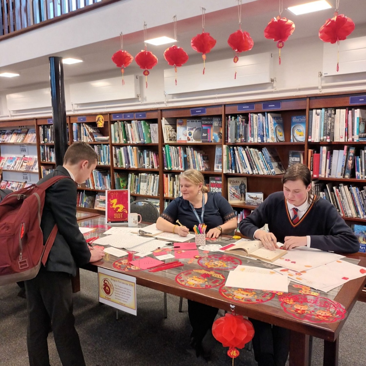 Westcliff High School for Boys Exciting themed displays in the School